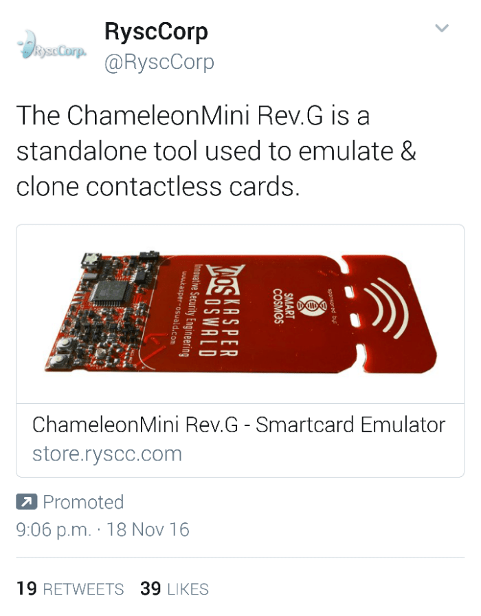 Capture and clone contactless cards easily. Dodgy as. Capture and clone contactless cards easily. Dodgy as.