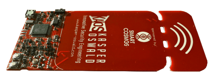 Capture and clone contactless cards easily. Dodgy as.